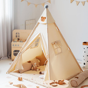 小斑鸠儿童帐篷室内印第安家用宝宝公主小房子男，女孩玩具游戏屋