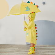 儿童雨衣男童2岁3幼儿园女宝宝，4小童斗篷式，雨披长款雨服防水套装7