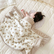 婴儿专用棉被宝宝春秋，盖毯儿童空调被幼儿园，被子秋冬婴儿新生儿安
