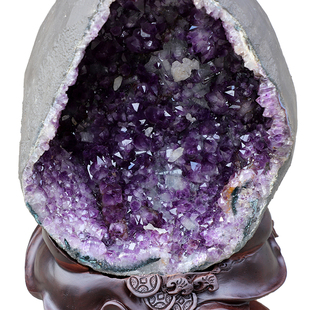 晶贵人天然玛瑙洞，紫水晶洞，聚宝盆晶花洞客厅办公室摆件