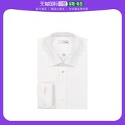 韩国直邮s.t.dupont衬衫，lotte白色300纱，d商标铆钉装饰