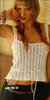 量身定制 夏季欧美OL束腰修身吊带衫女装 针织衫背心钩针661