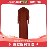 香港直邮a.p.c.女士系，腰带纽扣衬衫裙