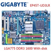 技嘉 Gigabyte GA-EP45T-UD3LR ATX 775针 P45主板 DDR3 独显