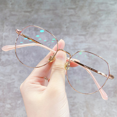 超轻近视眼镜框架女配有度数素颜
