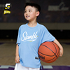 SLAMBLE夏季童装运动T恤国潮休闲短袖速干透气排汗训练篮球服