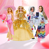 芭比节日惊喜娃娃玩具套装礼盒新潮系列女孩换装衣服祝福公主收藏