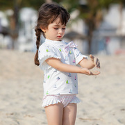 儿童泳衣女童韩版小公主，分体泳衣婴幼儿中小童游泳衣套装