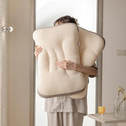 全棉针织棉菠萝护颈枕矫正分区护颈椎男女，枕头助睡眠功能整头枕芯