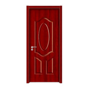 卧室门全包套木门室内门卧室门强化门办公室内房装门家用木门红(