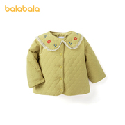 巴拉巴拉宝宝棉服婴儿棉袄，冬装保暖女童，外套儿童棉衣保暖舒适时尚