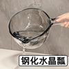 家用厨房水勺加深加厚摔不破长柄，塑料大号透明创意洗头勺子舀水瓢