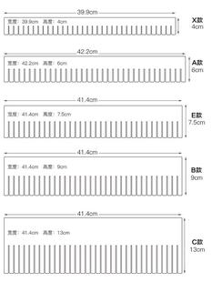 医院抽屉分隔板内衣裤抢救车分割板衣橱隔断分类塑料组合收纳格子