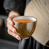 铁胎茶叶沫釉主人杯单杯陶瓷品茗杯茶盏茶具茶杯个人杯茶具茶杯子