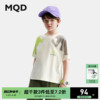 怪兽系列mqd童装男童，纯棉短袖t恤24夏季透气舒适儿童上衣