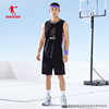 中国乔丹篮球套装男2024春夏男士两件套速干篮球套运动服男