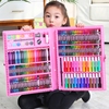 86件套绘画套装水彩笔套装画笔儿童彩色笔幼儿园可水洗小学生美术