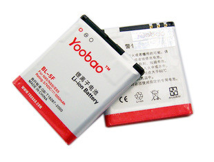 yoobao羽博诺基亚nokiae656210s6260s电池电板1050毫安