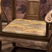 夏季沙发垫冰丝凉垫新中式防滑沙发坐垫夏天实木透气坐垫数码印花