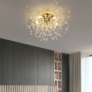 房间吸顶灯蒲公英吊灯温馨浪漫创意，艺术时尚北欧客厅现代水晶灯饰