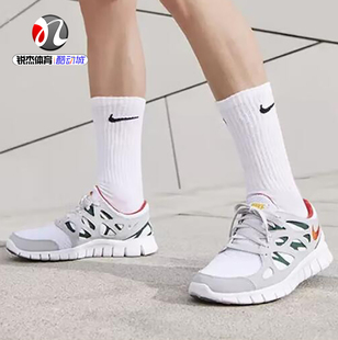 耐克Nike Free Run 2男子赤足缓震透气跑步鞋537732-102 103