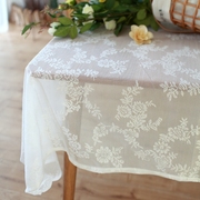 韩式蕾丝复古镂空桌布野餐布盖布装饰布文艺背景布摄影道具