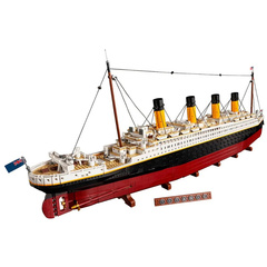 泰坦尼克号拼装积木玩具10294铁达尼号豪华客运游轮轮船模型99023