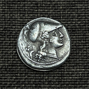 复刻古希腊银币智慧女神雅典娜胜利女神水瓶座饰品吊坠镶嵌用古币