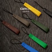cam-in真皮手腕手掌纹，相机细绳指环带，适用理光gr3gr3x黑卡zv1