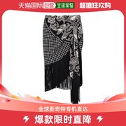 美国直邮balmain 女士 半身裙真丝半裙