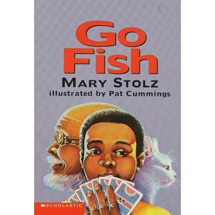 Go fish by Mary Stolz平装Scholastic去钓鱼