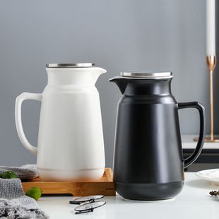 北欧大容量茶壶套装创意陶瓷冷水壶耐高温家用客厅凉白开水壶单壶
