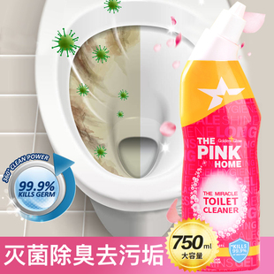 进口马桶清洁剂强力除垢去黄神器洗厕所除菌去臭异味洁厕灵清香型