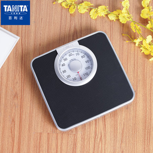 日本TANITA百利达家用健康秤人体称机械指针称精准体重计磅秤小型