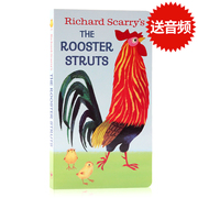 快乐的公鸡英文原版绘本richardscarry'stheroosterstruts纸板书我是一只兔子，系列iamabunny童书0-3岁英语学习斯凯瑞