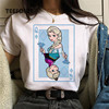 Princess Poker T shirt 卡通个性扑克公主印花男女情侣闺蜜装T恤