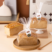 金枕蛋糕纸托包装盒一次性可烤面包托吐司包装袋耐高温纸盒子模具