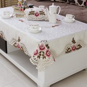 急速欧式台布客厅餐桌布饭桌布茶几桌布长方形布艺蕾丝桌布田