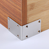 加厚不锈钢正反孔角码外用包角90度直角固定器家具连接配件