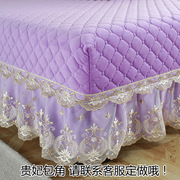 毛绒韩式公主紫色欧式冬天水晶绒沙发垫冬季皮沙发，防滑贵妃套巾罩