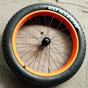 26寸20X40大轮粗超宽轮胎雪地沙滩越野车自行车轮组外胎内胎