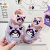 儿童紫色包头凉鞋，女童公主2024时尚轻便小学生，幼儿园品牌鞋子