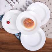 骨瓷餐具套装纯白盘子自由组合diy家用中式简约陶瓷碟子馈赠