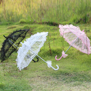 新娘伞大红伞花边蕾丝伞婚纱，拍摄影道具，装饰表演舞蹈伞欧式婚庆伞