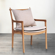 北木樱桃木实木扶手椅餐椅，日式约沙发，椅书桌椅咖啡椅