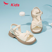红蜻蜓女童鞋夏季凉鞋简约百搭中大童沙滩鞋耐磨防滑透气
