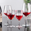 亚克力红酒杯pc材质耐热耐摔酒吧，餐厅白葡萄(白葡萄，)杯透明塑料商用大肚杯
