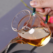 耐高温家用公道杯玻璃公道壶功夫，茶具茶水分离公道，分茶配件倒茶器