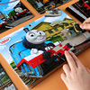 托马斯小火车框式拼图，纸质玩具儿童，2-3-6岁益智宝宝动手动脑平图