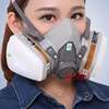 6200防毒面具喷漆专用防尘口罩煤矿农药粉尘，化工业农药活性炭面罩